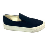 The Row £675 Navy Canvas Marie H Slip-On Sneakers 37.5
