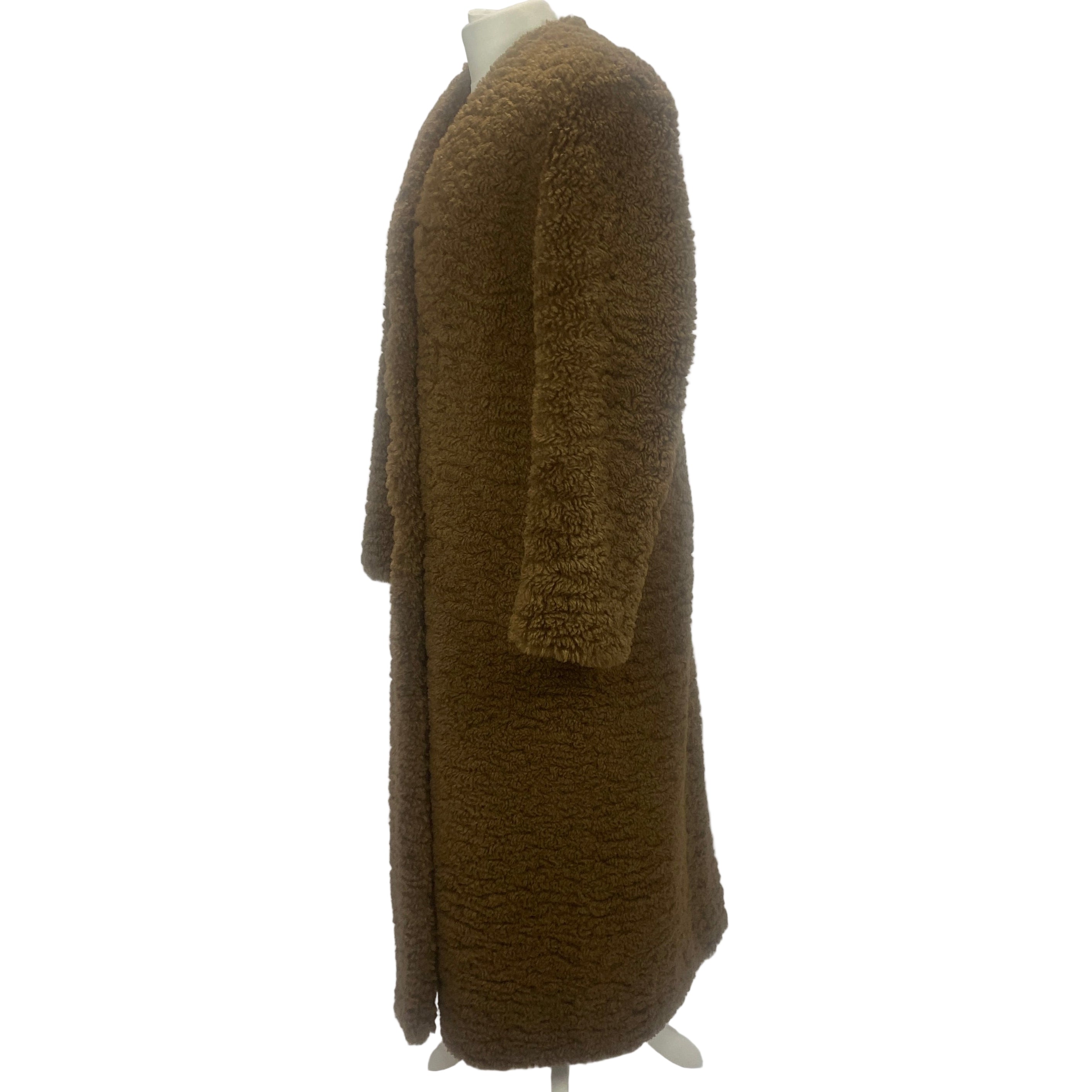 Zadig & Voltaire New £1025 Caramel Teddy Coat M
