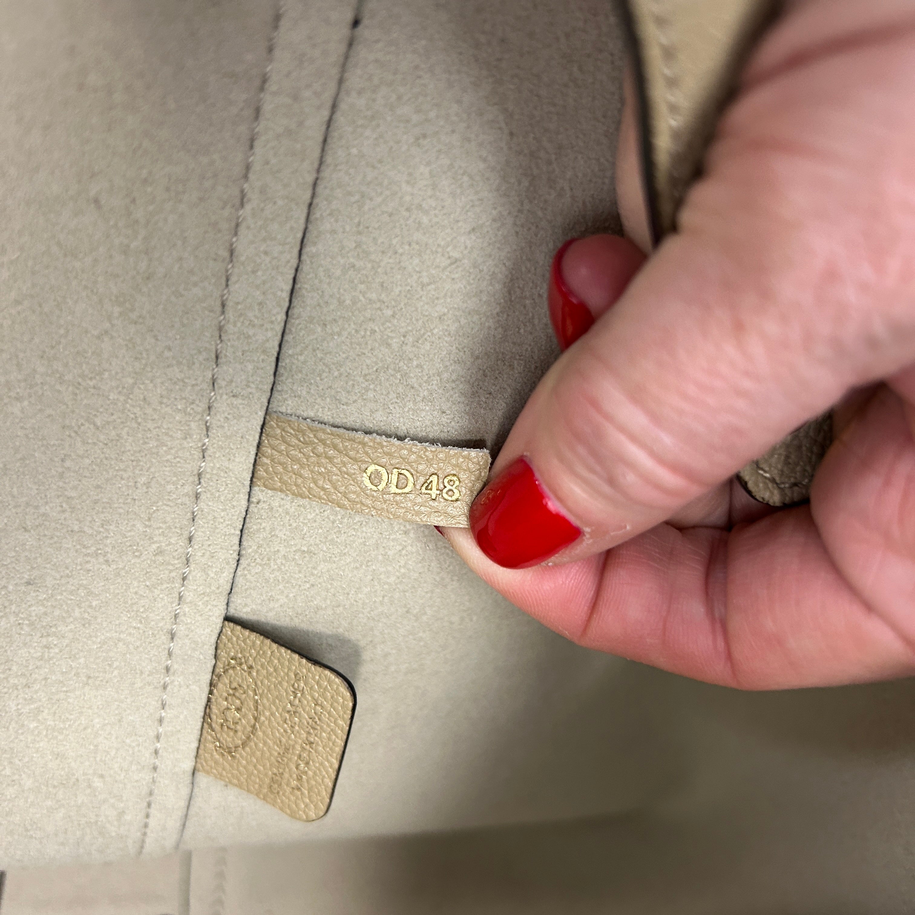 Tods New £1870 Deep Vanilla T Timeless Tote Bag