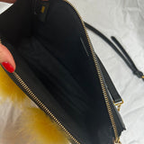 Fendi Black Lambskin Little Monster Crossbody Bag