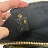 Fendi Black Lambskin Little Monster Crossbody Bag