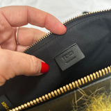 Fendi Black Lambskin Little Monster Crossbody Bag