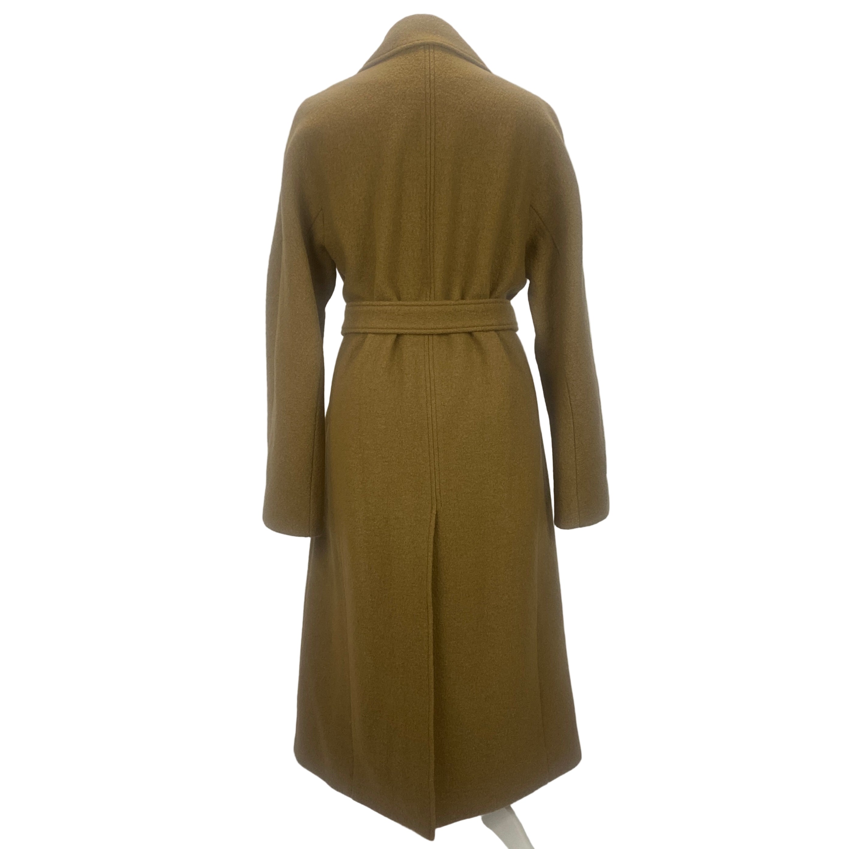 Veronica Beard New £1600 Camel Boucle Wool Della Dickey Coat S