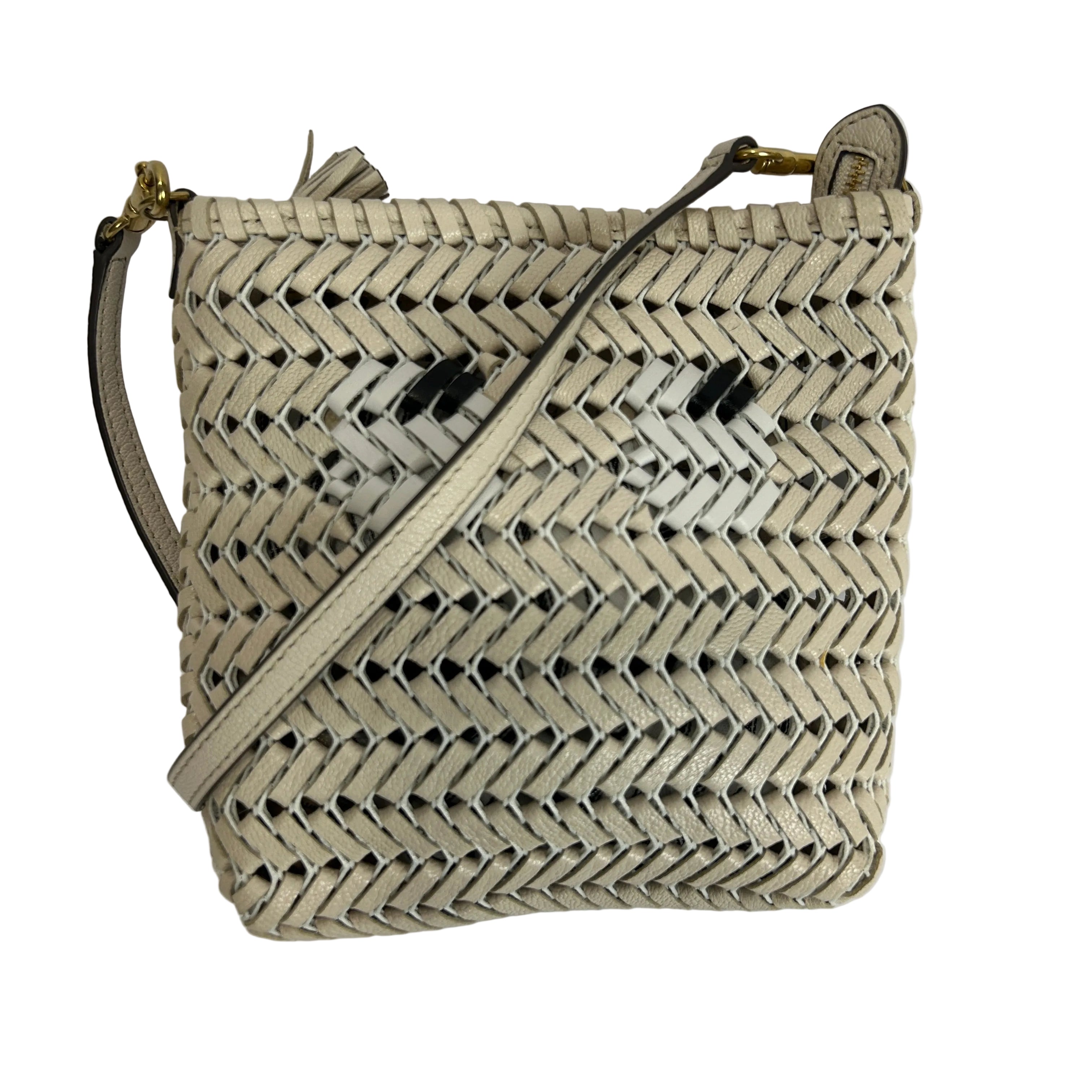 Anya Hindmarch New £395 Chalk Mini Neeson Crossbody Bag