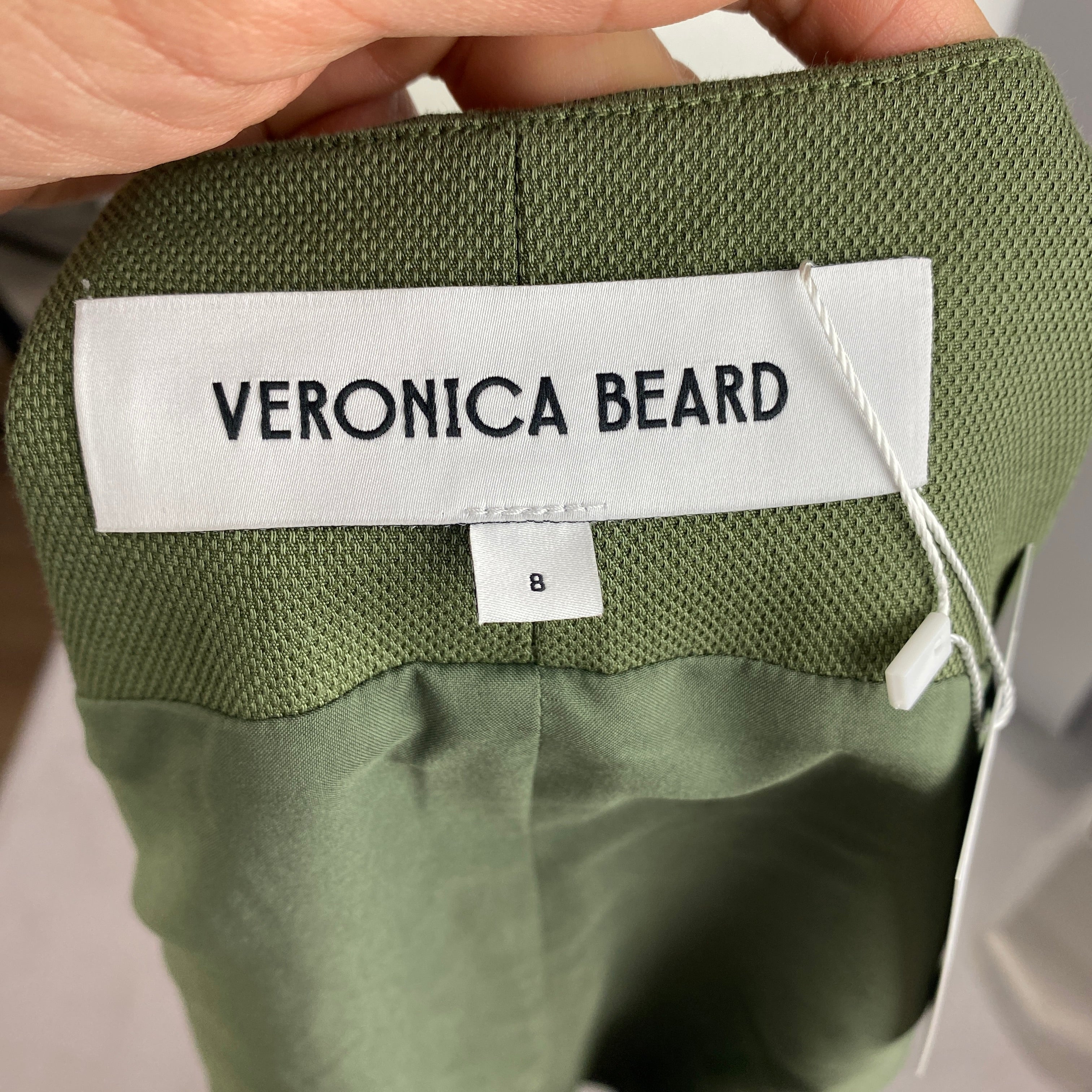 Veronica Beard New £420  Olive Avalina Waistcoat M