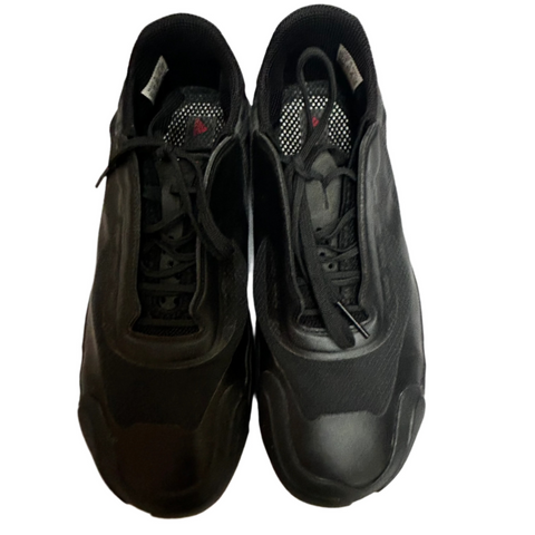 Adidas x Prada Black Leather Luna Rossa 21 Trainers 40