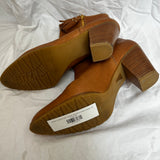 Stuart Weitzman Camel Western Ankle Boots 42