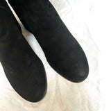 Stuart Weitzman Black Suede Over The Knee Boots 37.5