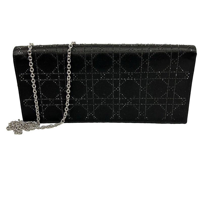 Dior black clutch on sale