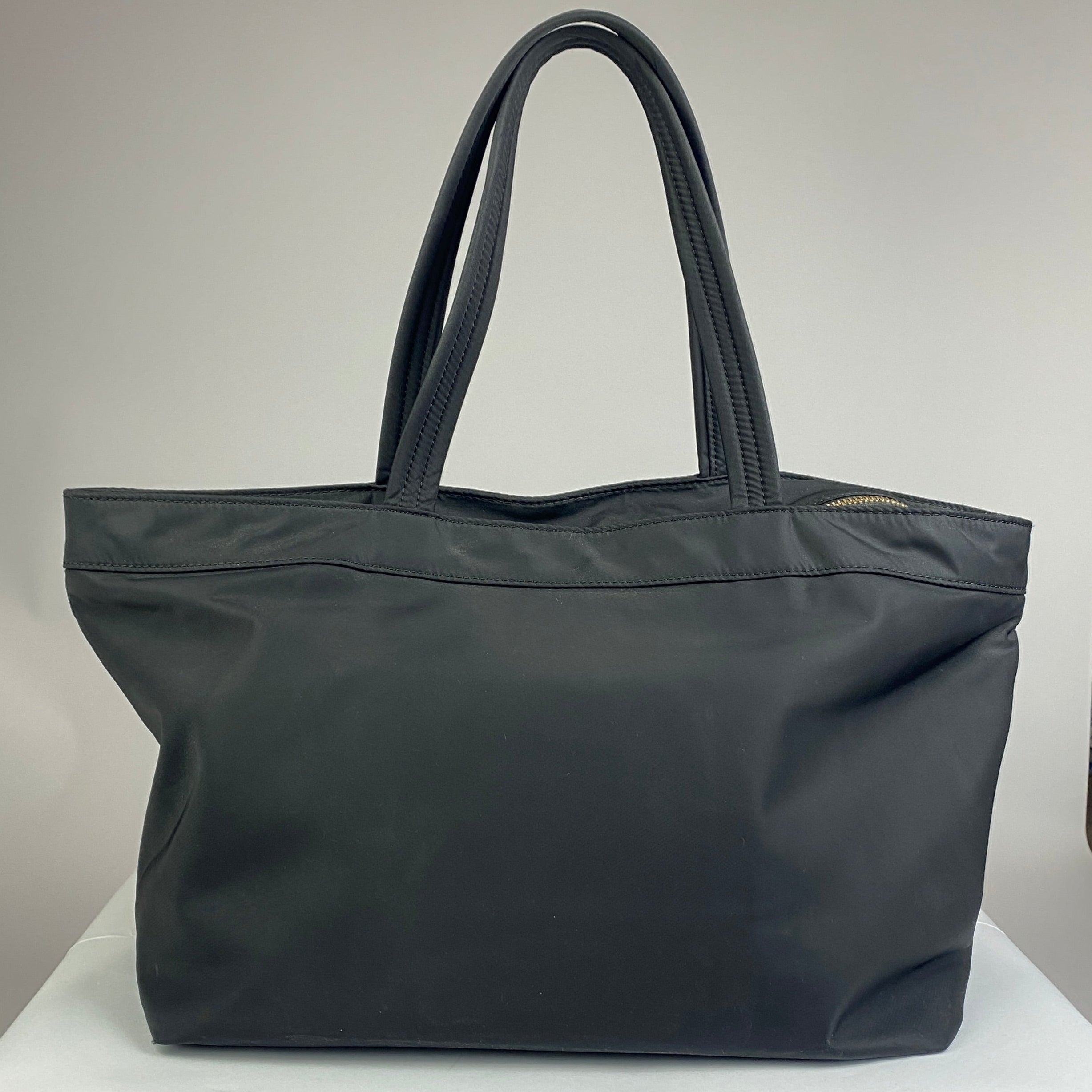 Anya Hindmarch £595 Black Nylon Multipocket Tote Bag