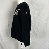 Moncler Black ST MORITZ Wool & Cashmere Girocollo Sweater M