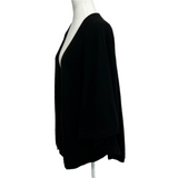 Crush Black Cashmere Batwing Cardigan M/L/XL/XXL