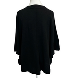 Crush Black Cashmere Batwing Cardigan M/L/XL/XXL