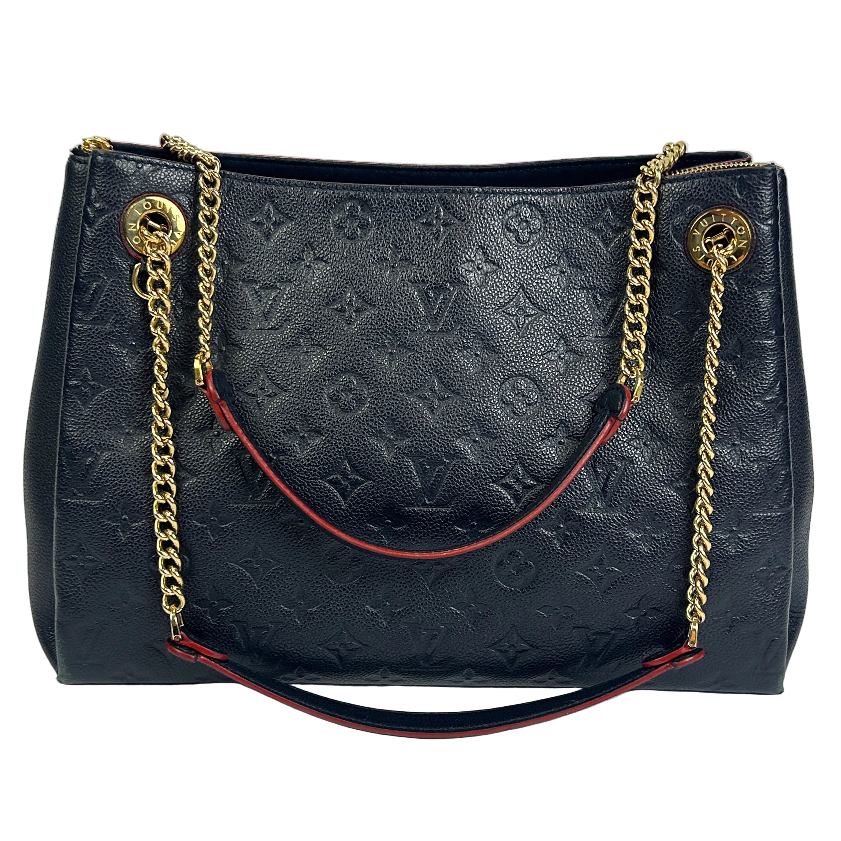 Louis Vuitton £2070 Marine Embossed Leather MM Surene Tote Bag