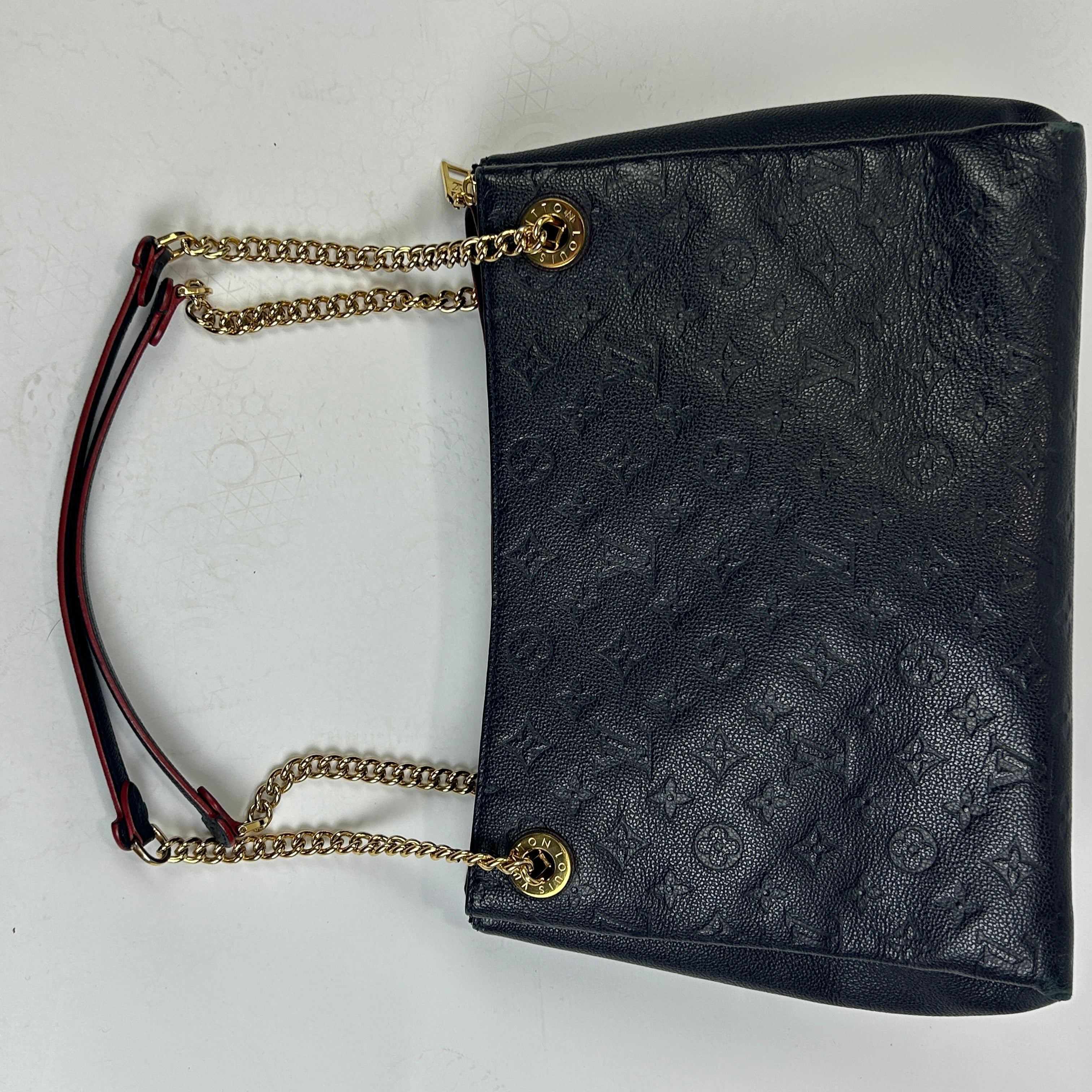 Louis Vuitton £2070 Marine Embossed Leather MM Surene Tote Bag