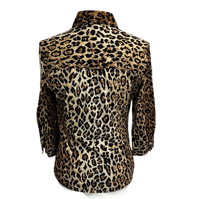 Dolce & Gabbana Leopard Print Sports Shirt S