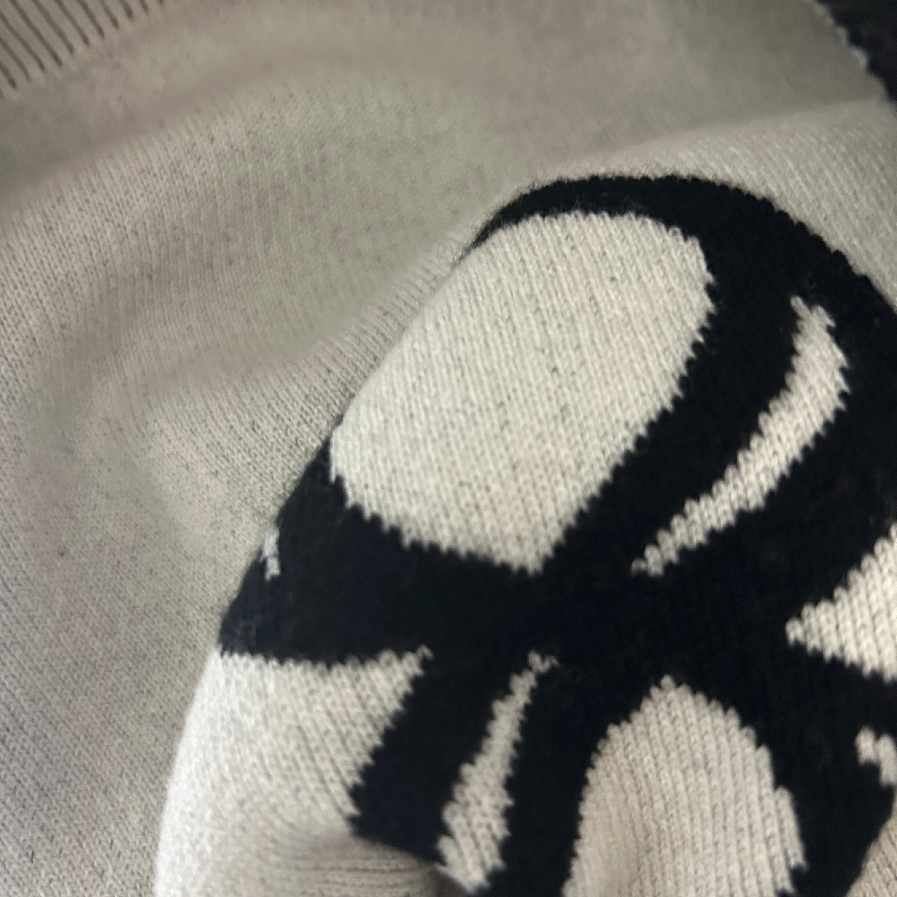 Christian Dior £1750 Black Cashmere J'Adoir 8 Boxy Sweater XS