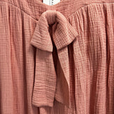 Johanna Sands Soft Pink Muslin Maxi Dress L