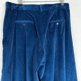 Weekend Max Mara Blue Corduroy Tobia Trousers L