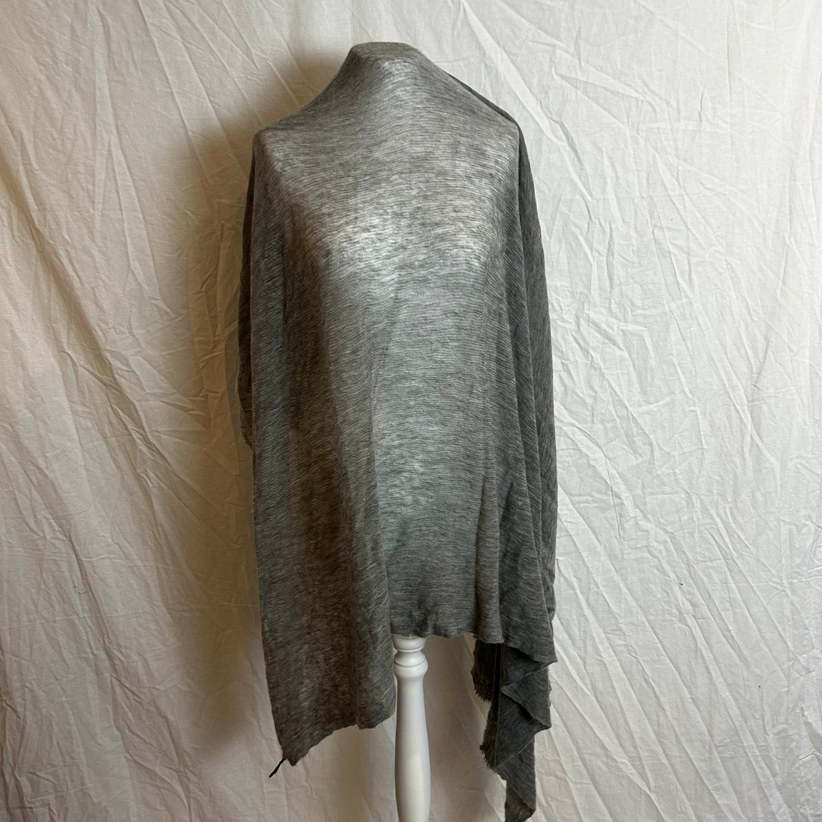 Isabel Marant £455 Pearl Grey Marl Cashmere Scarf