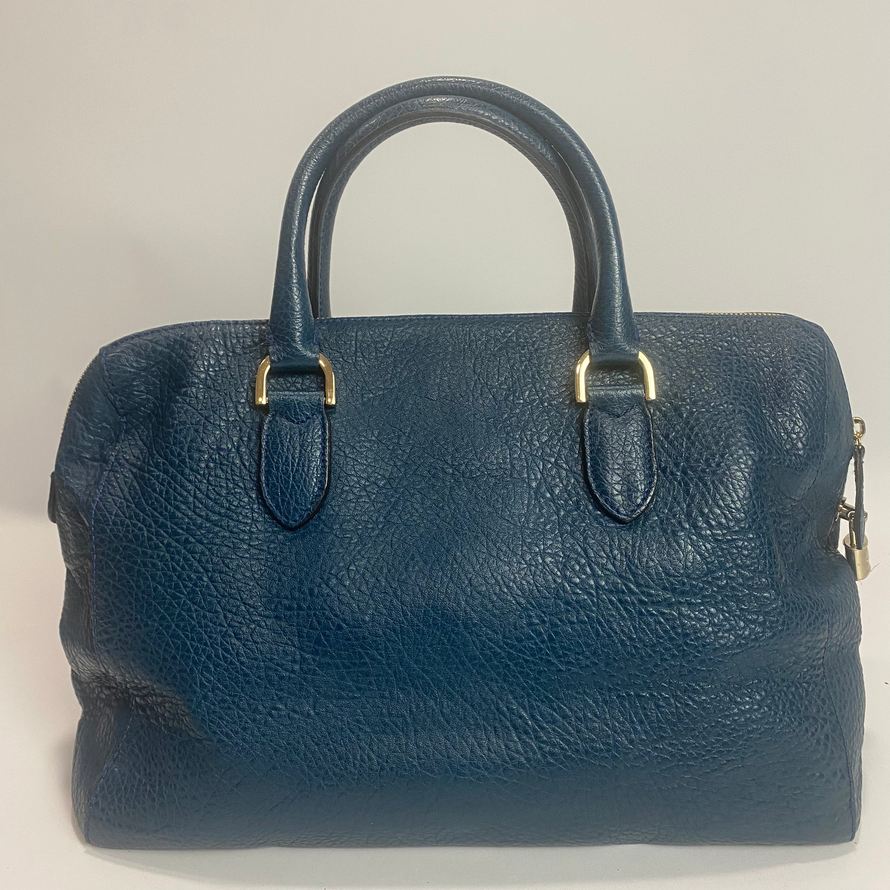 Mulberry New Petrol Del Rey Tote Bag