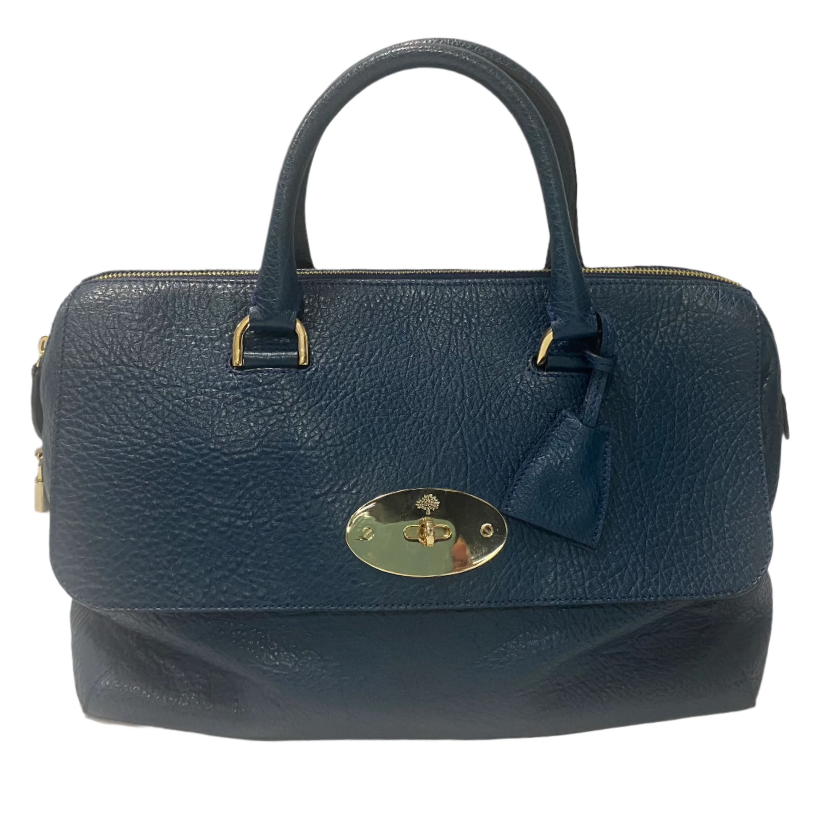 Mulberry New Petrol Del Rey Tote Bag