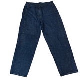 Poetry Mid Wash Barrel Leg Jeans L