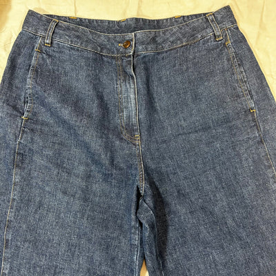 Poetry Mid Wash Barrel Leg Jeans L