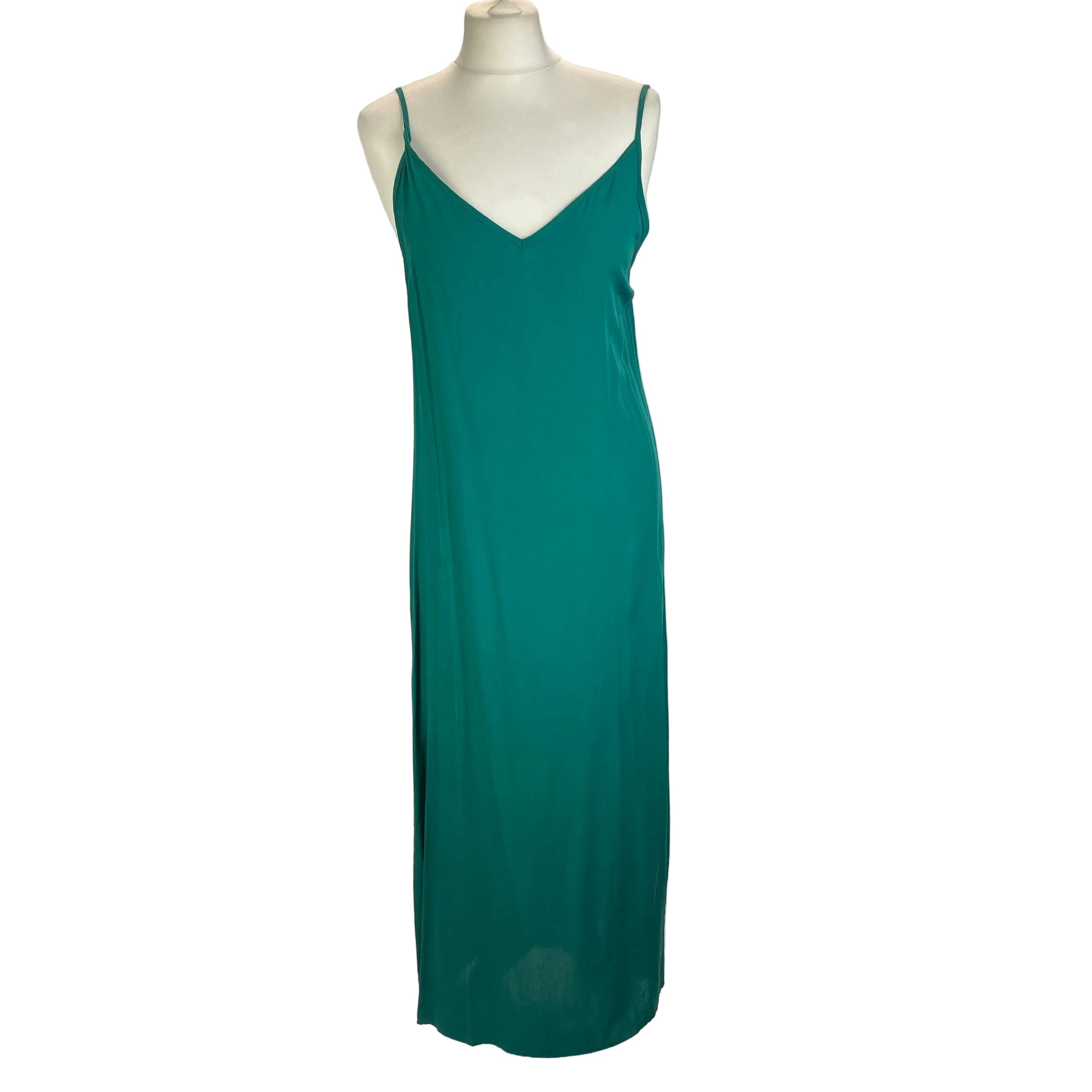 Farm Rio New £360 Emerald Guipure Maxi Dress XS