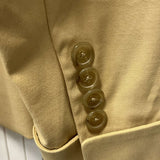 Ralph Lauren Sand Stretch Cotton Blazer Jacket S/M