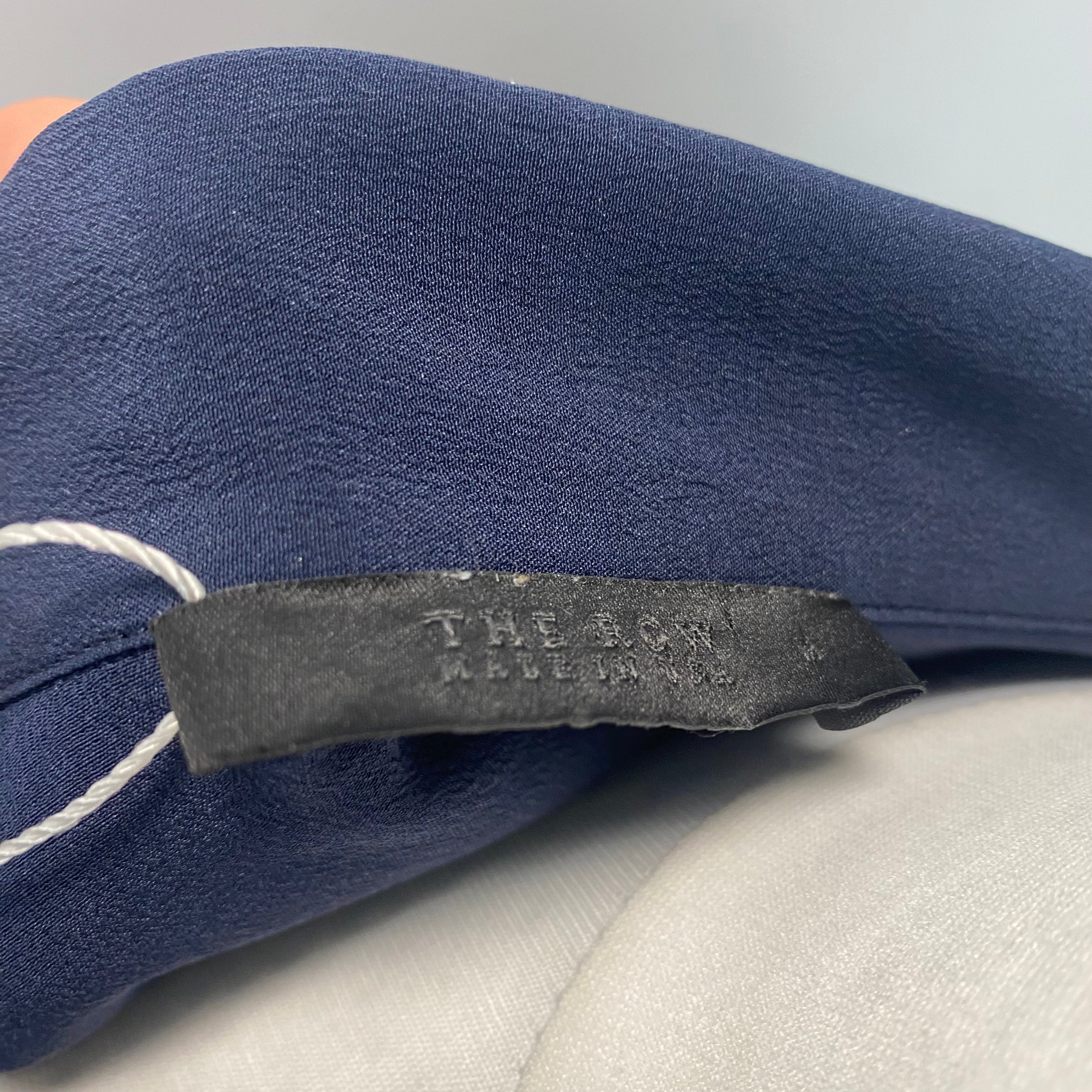 The Row Navy Silk Oversized Tunic Dress M/L/XL/XXL