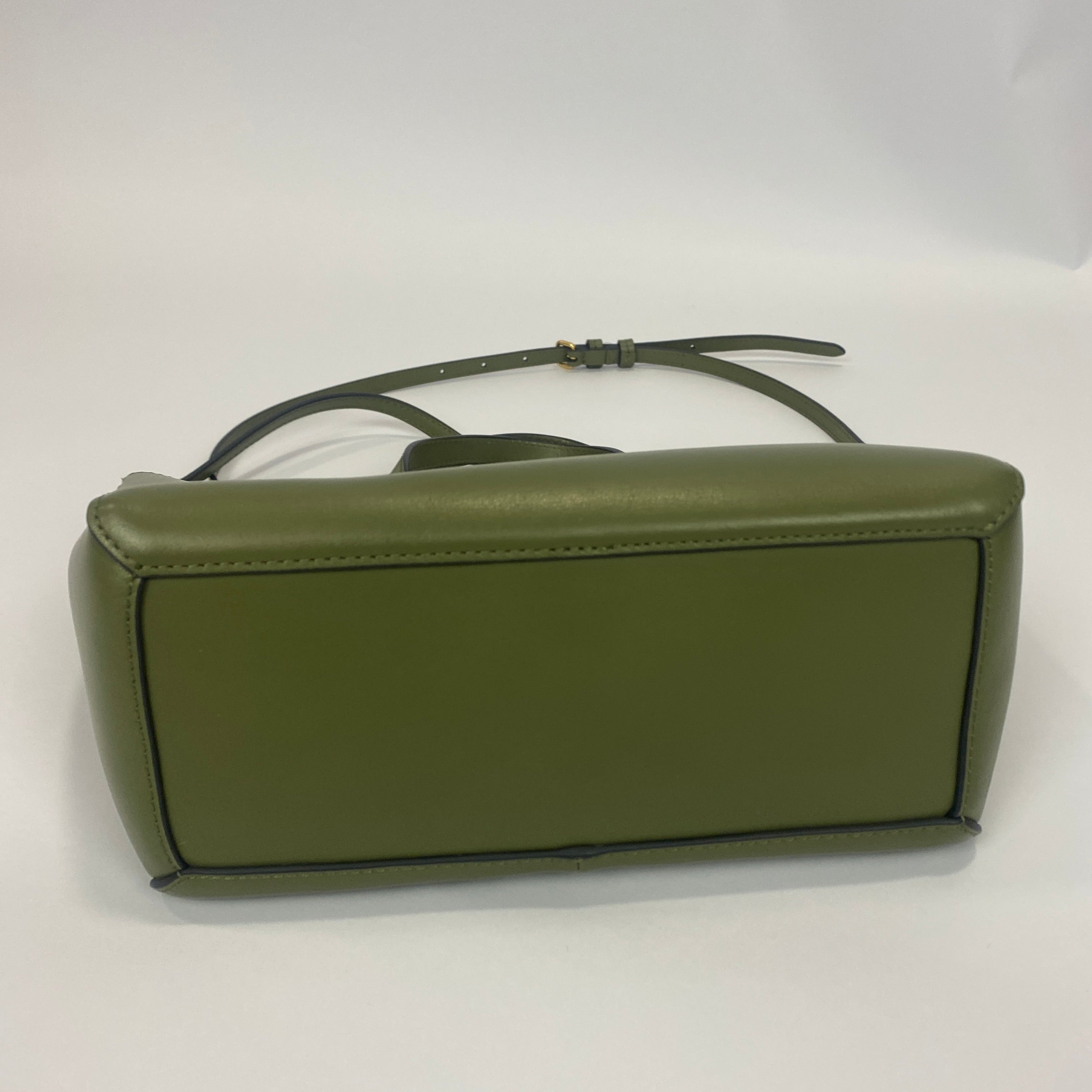 Anya Hindmarch £610 Light Olive XS Nevis Tote Bag