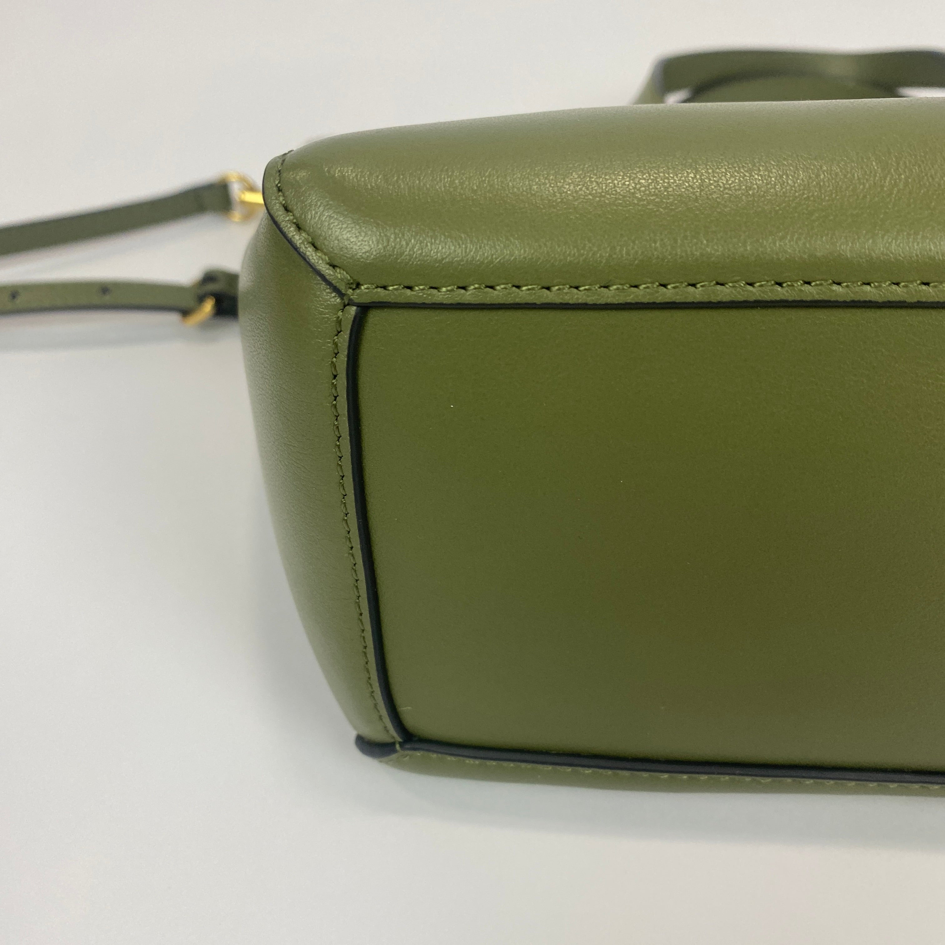 Anya Hindmarch £610 Light Olive XS Nevis Tote Bag
