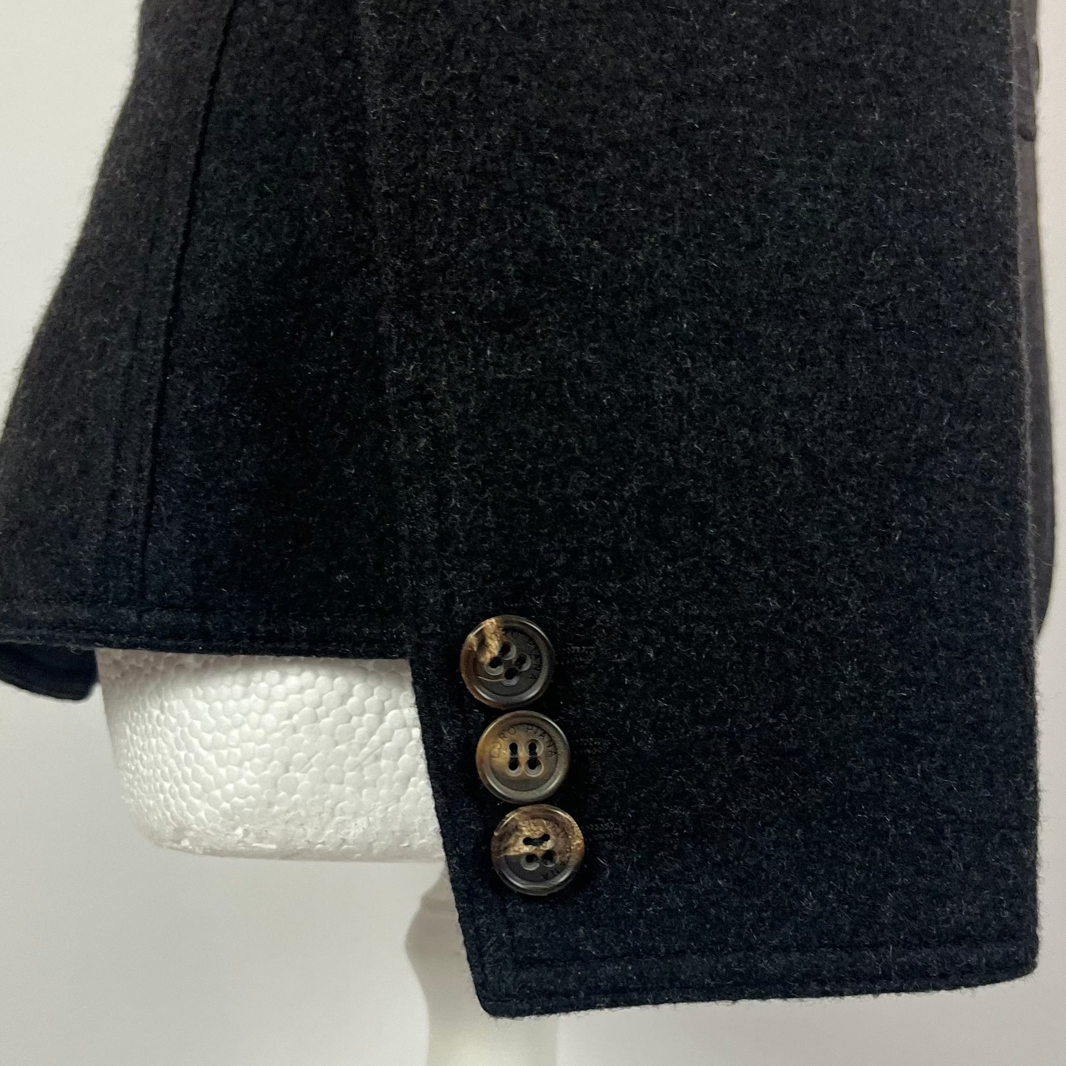 Loro Piana £3000 Charcoal Cashmere & Suede Jacket S