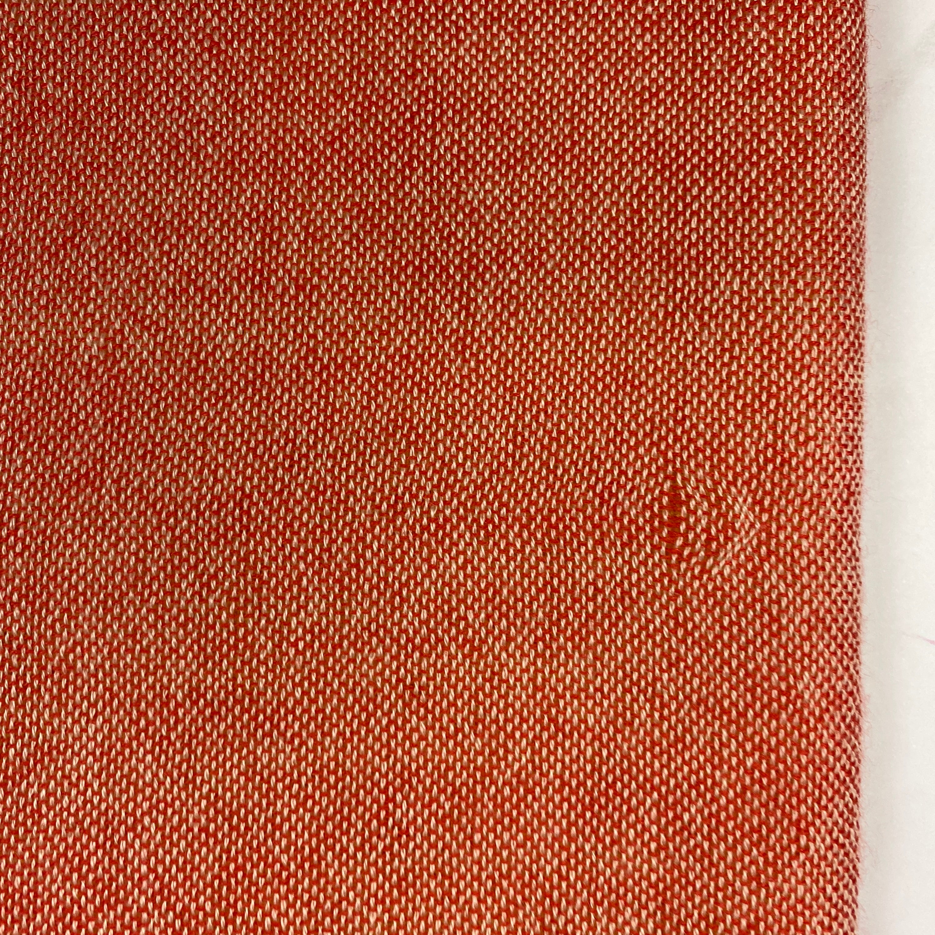 Loro Piana New £670 Pink & Orange Superfine Cashmere Scarf