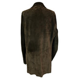 Etro Chocolate Suede Mens Jacket 54