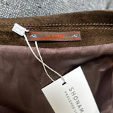 Etro Chocolate Suede Mens Jacket 54