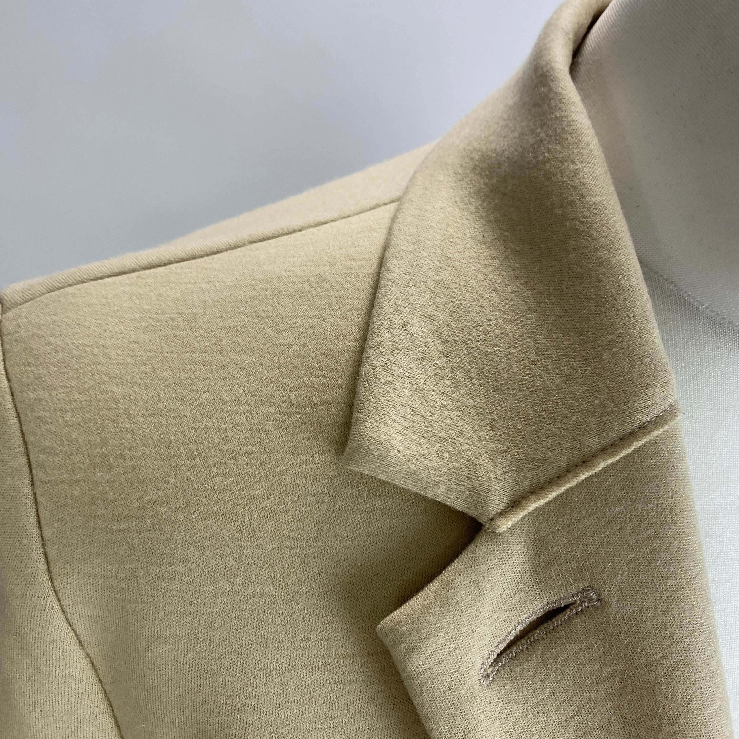 Harris Wharf £395 Cream Wool Jersey Blazer XS
