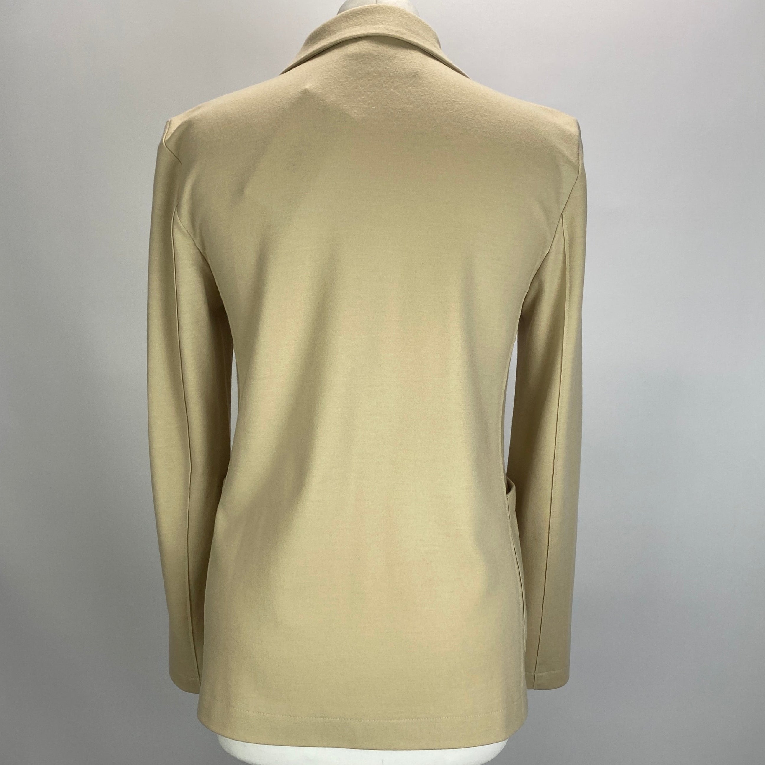 Harris Wharf £395 Cream Wool Jersey Blazer XS