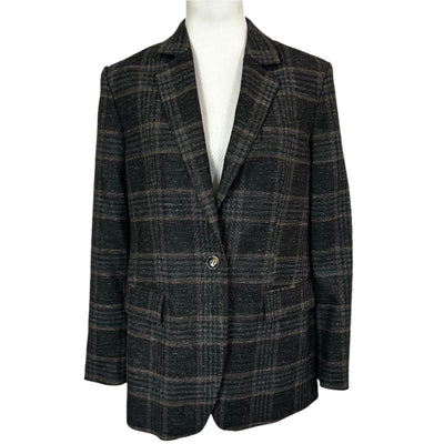 Day Birger & Mikelsen Brand New £410 Grey Check Elton Jacket S