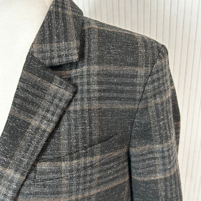 Day Birger & Mikelsen Brand New £410 Grey Check Elton Jacket S