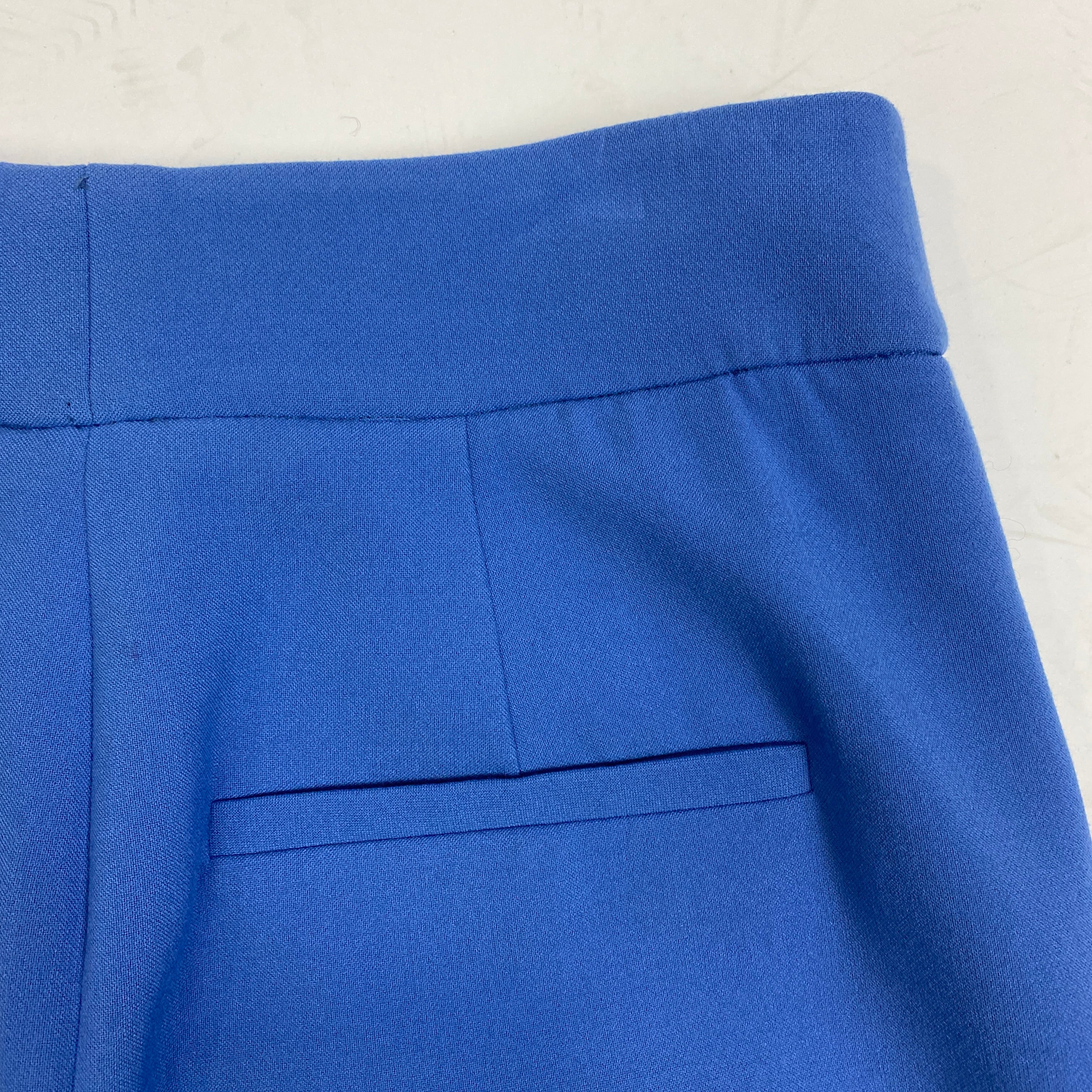 Veronica Beard Cobalt Renzo Crop Trousers S