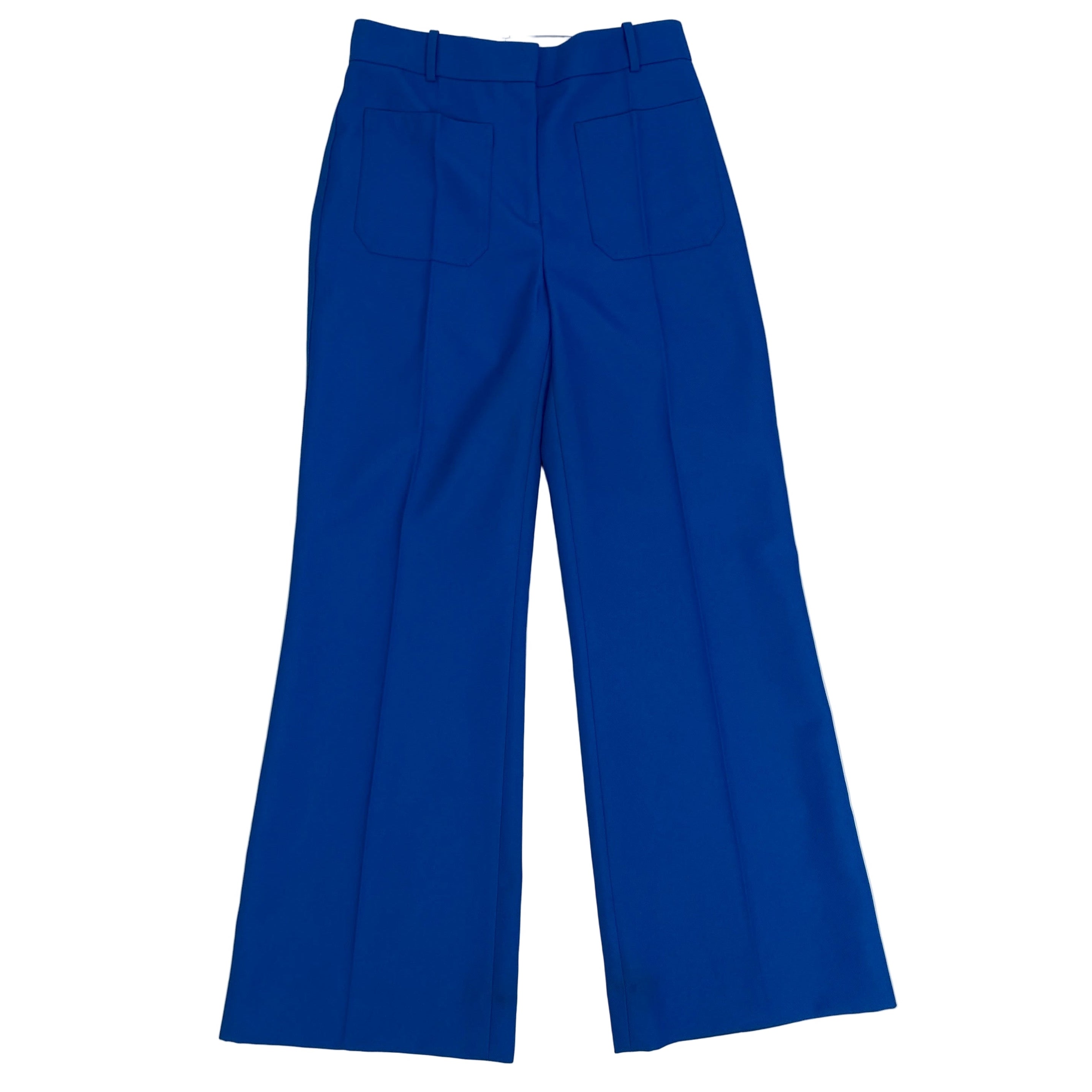 Victoria Beckham Cobalt Alina Trousers S