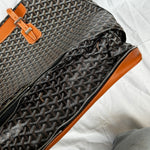 Goyard Black Hotel Du Parc Goyardine Canvas Bag