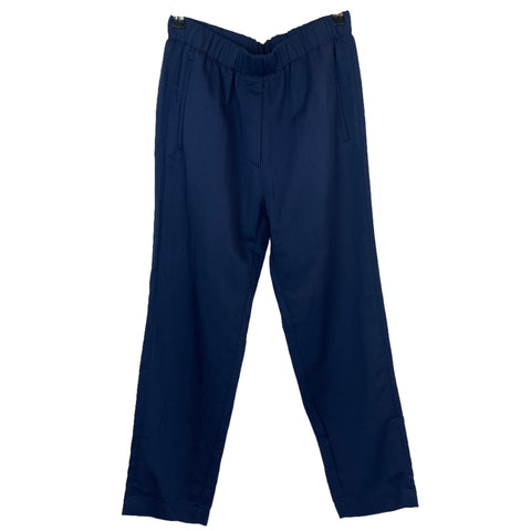 Forte Forte Royal Blue Modal & Viscose Pull-On Pants S