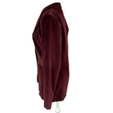 For All Mankind Brand New £330 Plum Velvet Blazer M