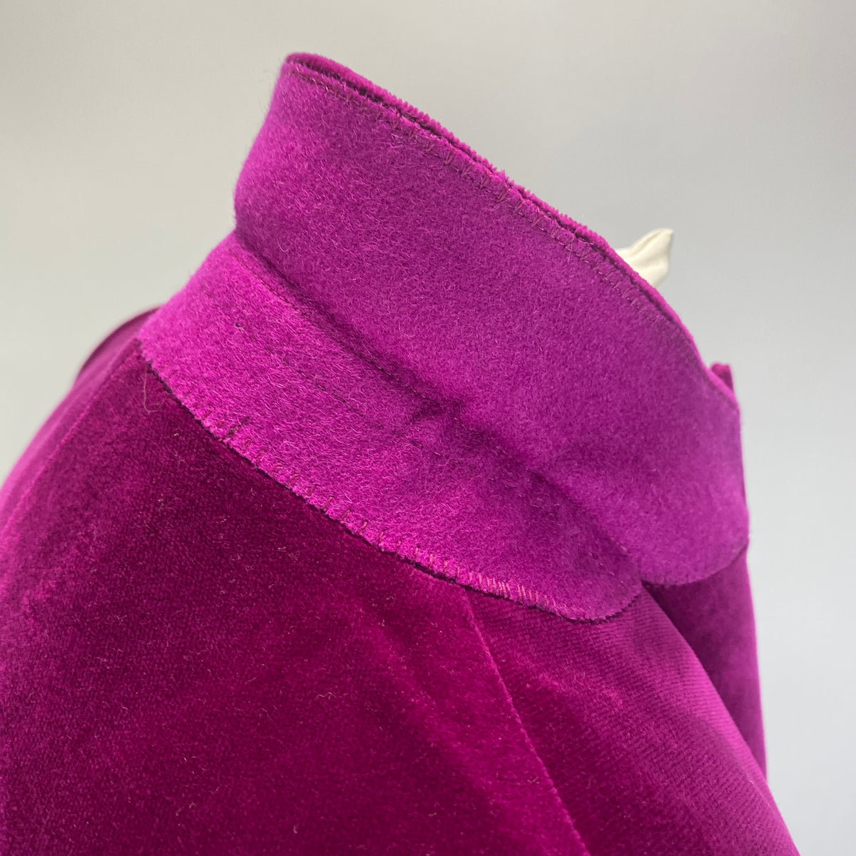 Knatchbull £2000 Bespoke Magenta Velvet Blazer XS