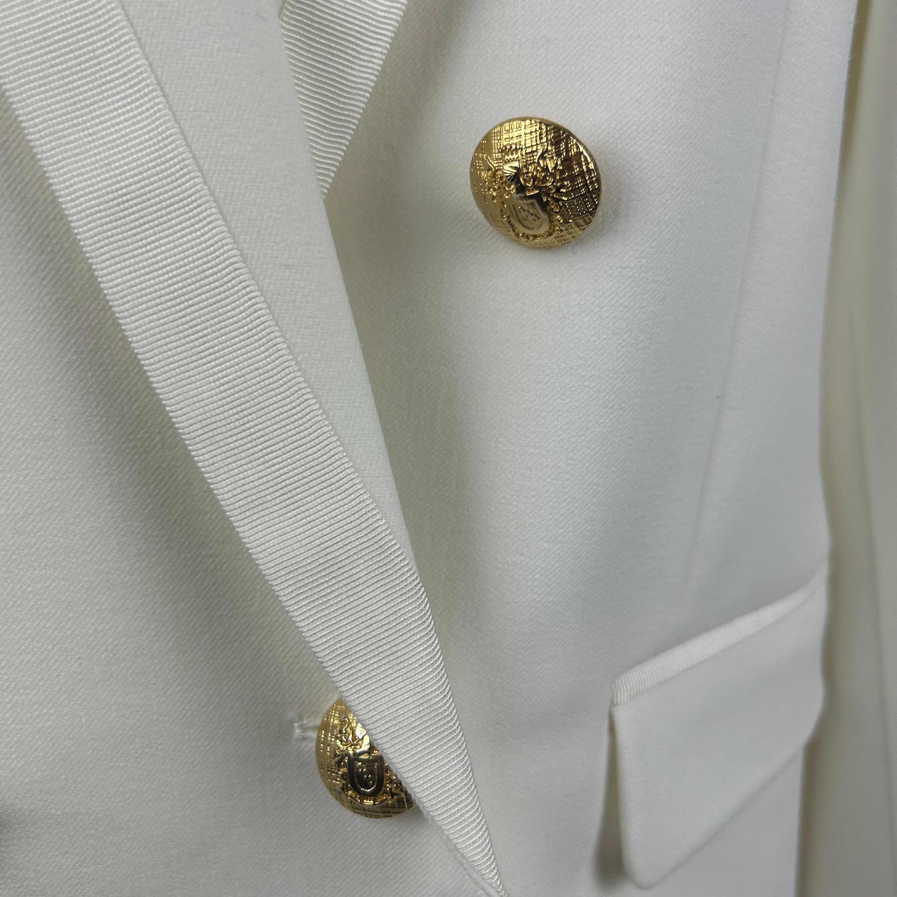 Me&Em New £350 Soft White Forever Summer Tux Blazer M