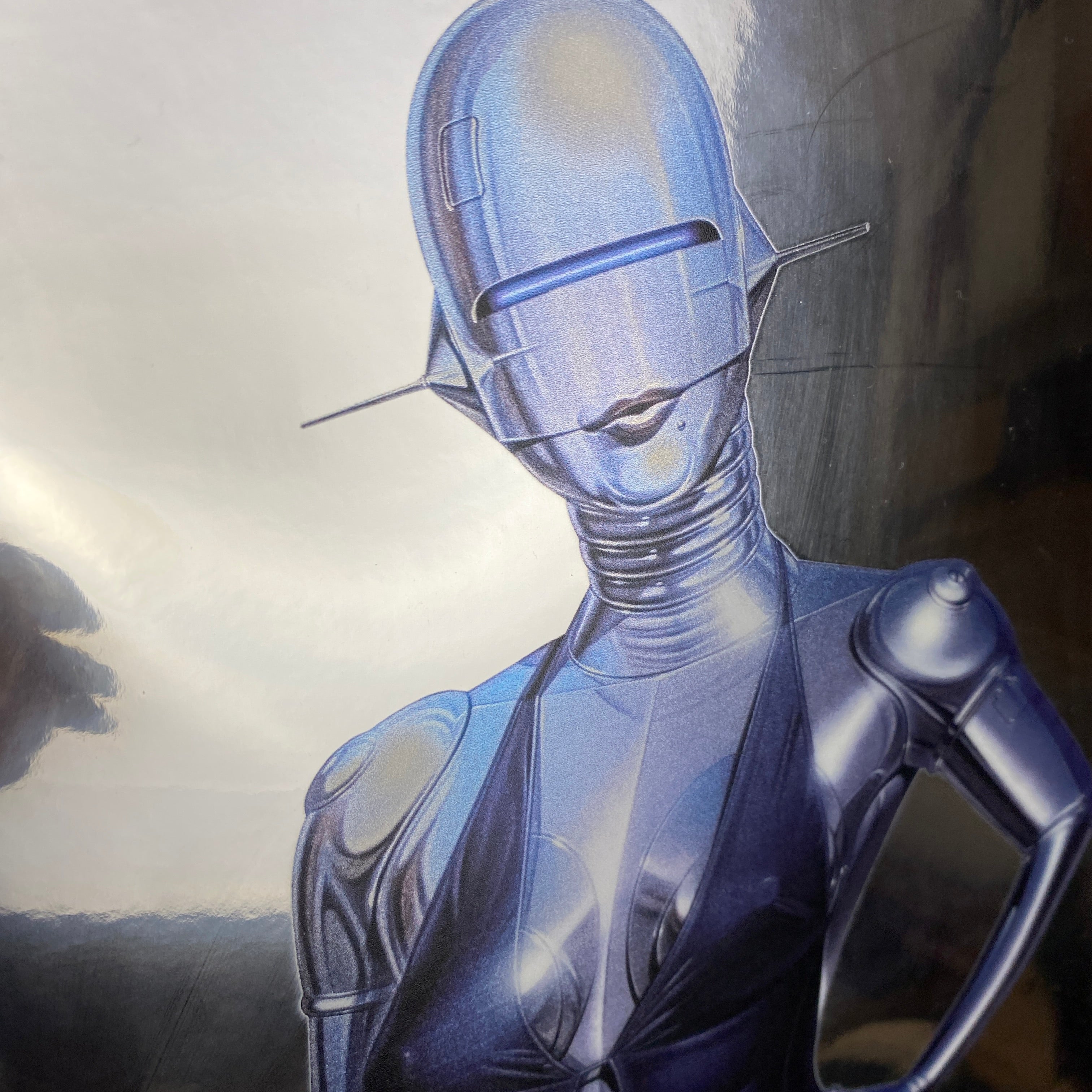 Stella McCartney X Sorayama New £900 Sexy Robot Silver Tote Bag