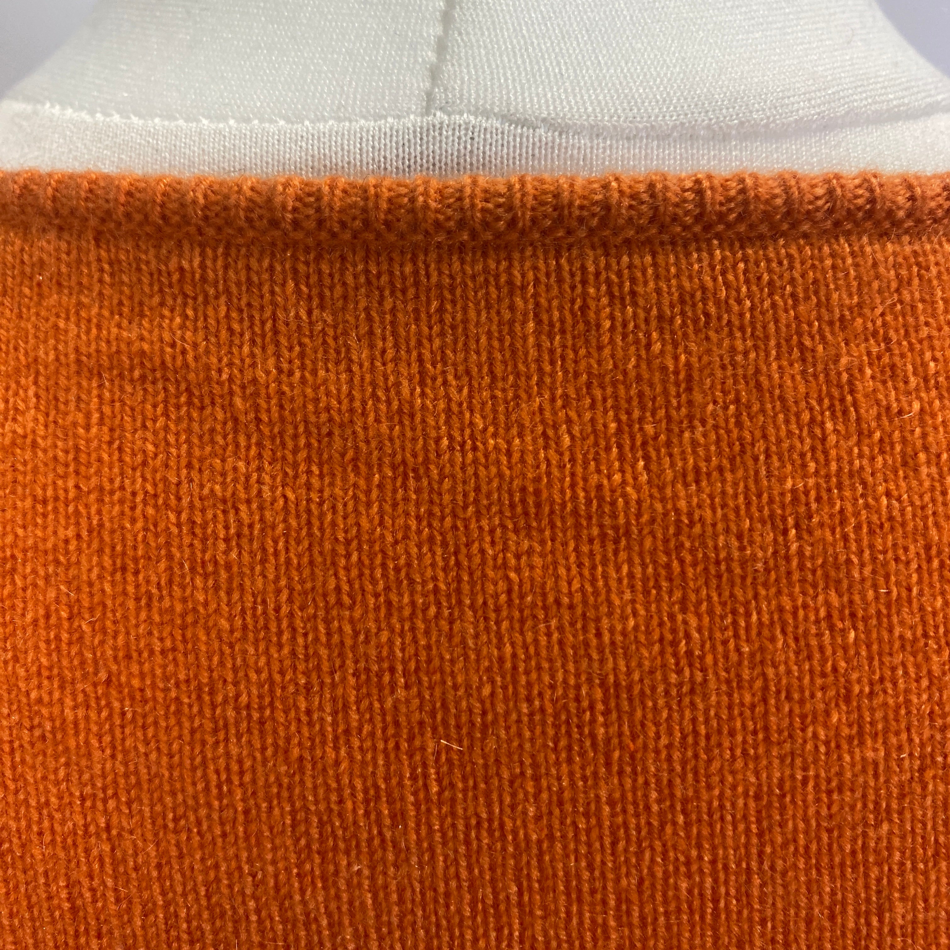 Lucien Pellat-Finet Orange Day of the Dead Cashmere Jumper M